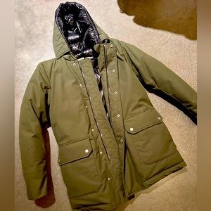 American Trench Ventile Down Parka - Olive - miUSA